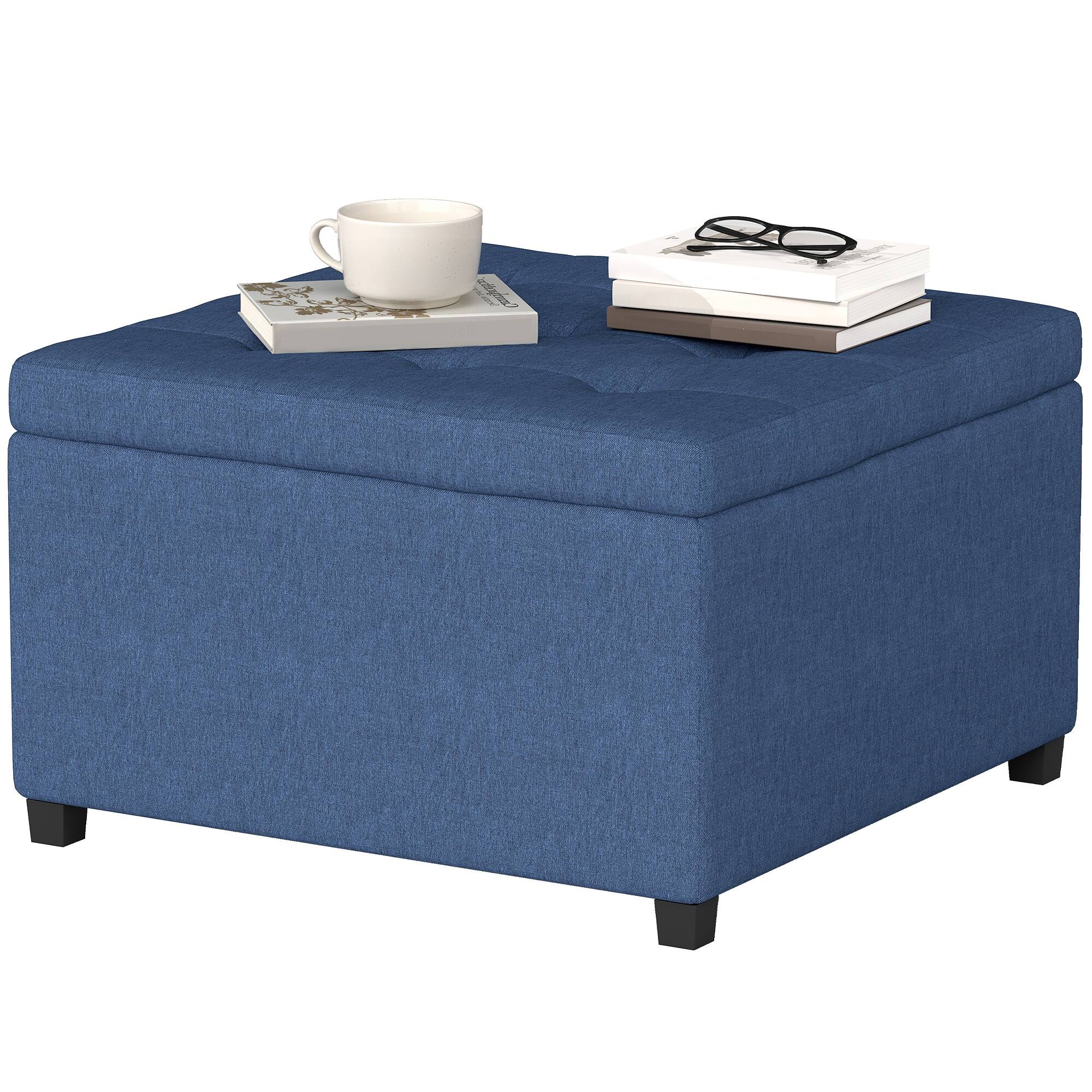 Living Room Ottoman With Storage