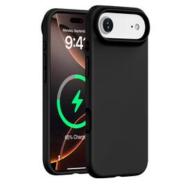 SaharaCase - Apple iPhone Air Silicone Case | Compatible with Magsafe | Smooth Finish | Venture Series - Scorpion Black