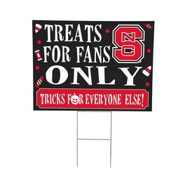 Evergreen Enterprises - NC State Wolfpack 18" x 24" Halloween Treats Outdoor Yard Sign - Multicolor