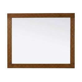 Elegant Kitchen and Bath - Noah Wooden Rectangle Mirror 22 x 32 - Brandy Walnut