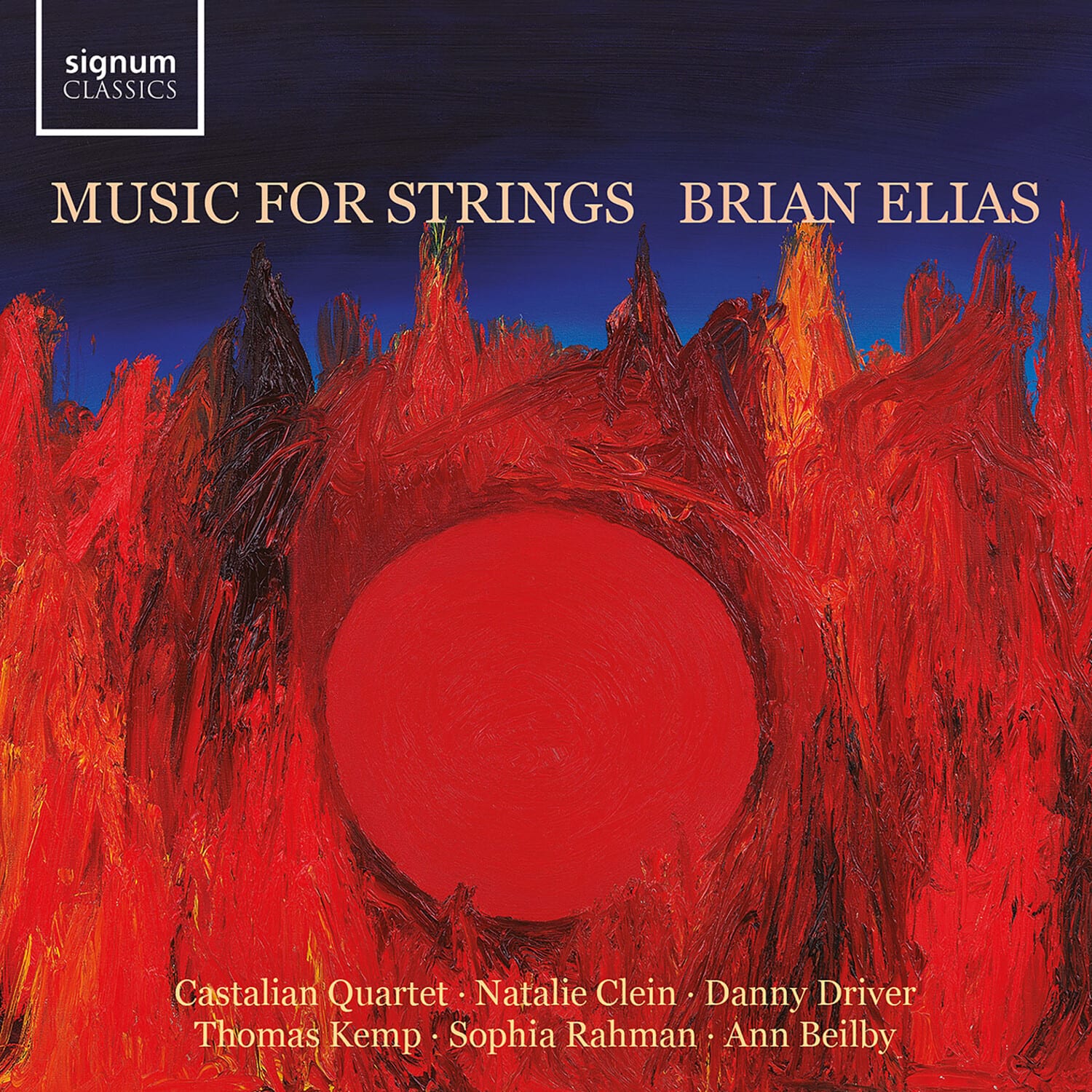 Thomas Kemp - Elias: Music for Strings  - COMPACT DISCS
