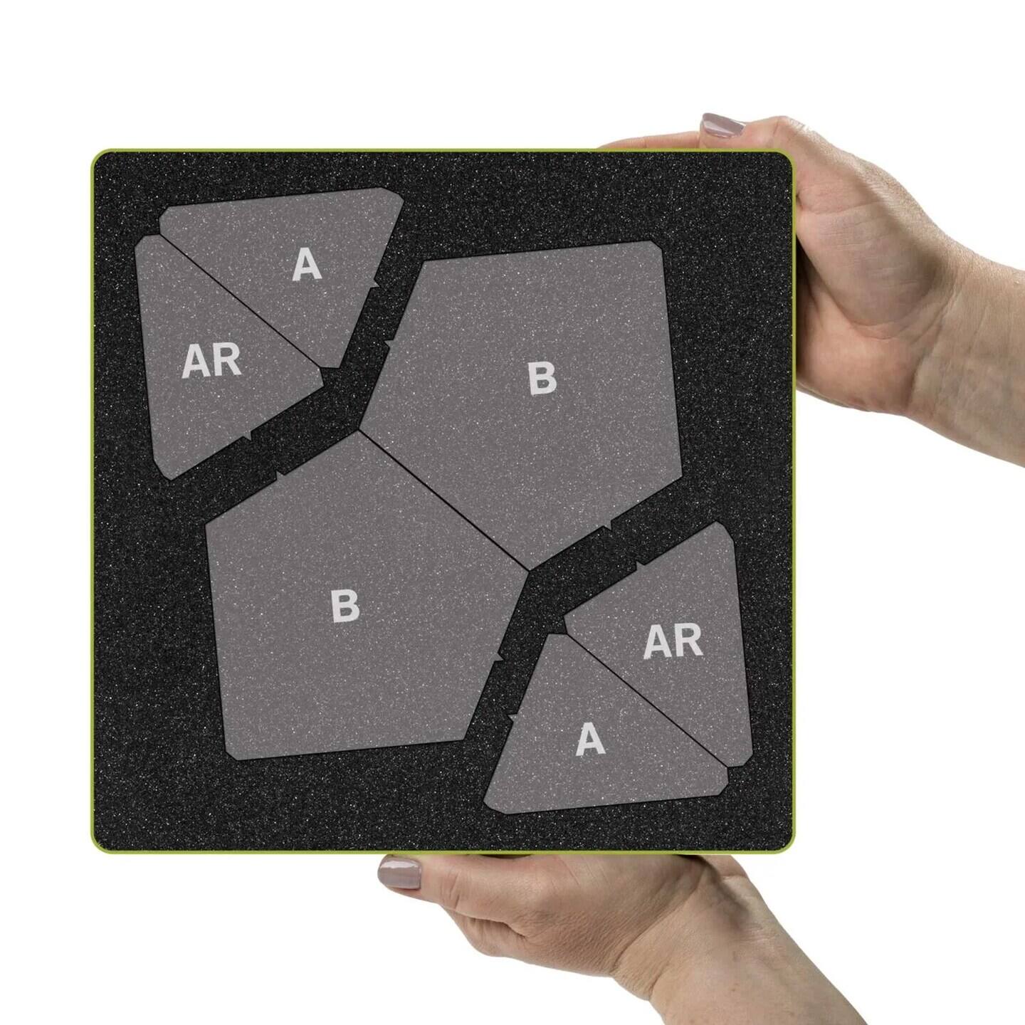 Alt View 1. AccuQuilt - GO! Turkey Giblets-12 Finished Die - Multicolor.