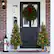 Alt View 14. Costway - 4ft Pre-Lit Christmas Entrance Tree In Urn w/ 60 LED Light Red Berries Pine Cone - Green.