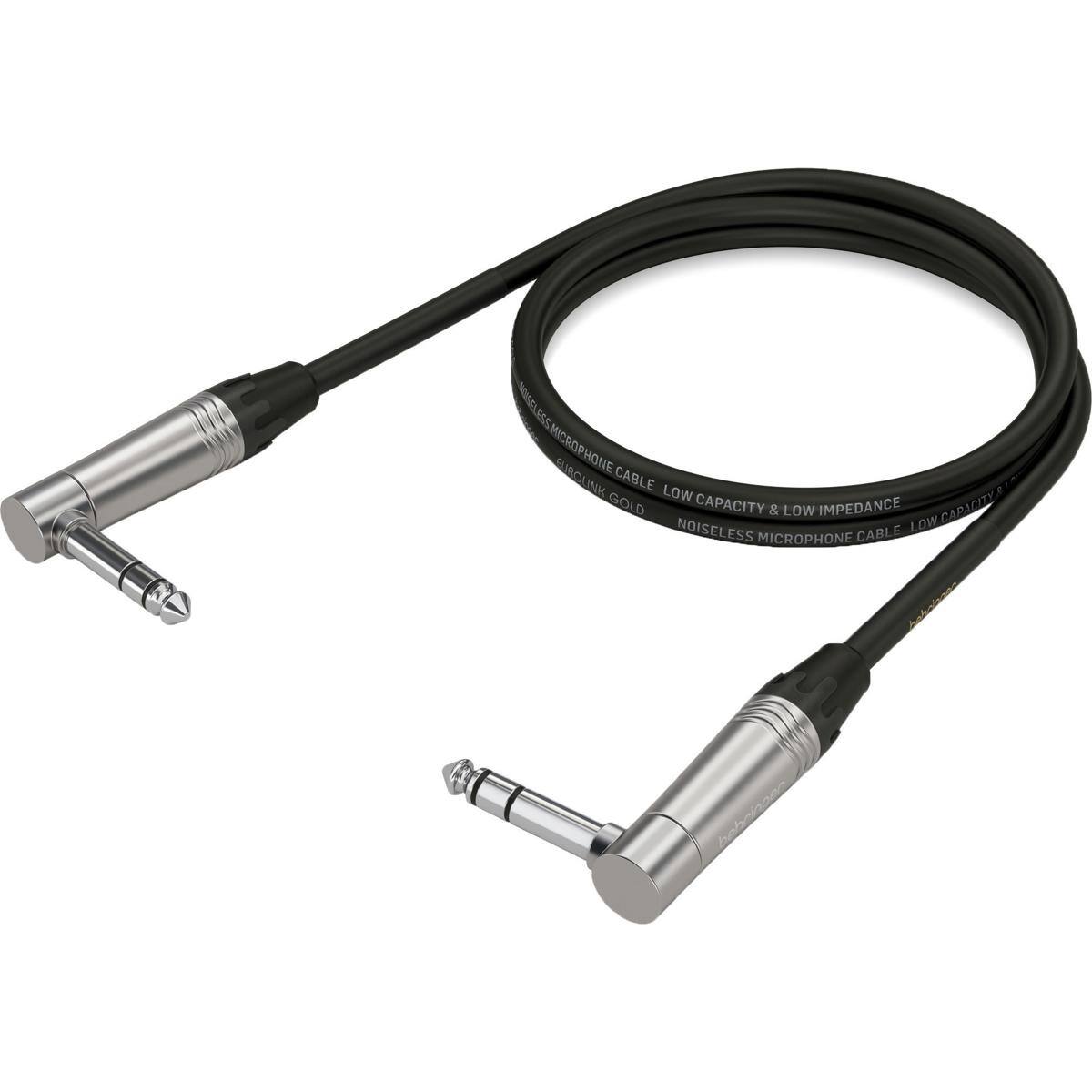 MICROPHONE EUROLINK CABLE GOLD LOW CAPACITY & LOW IMPEDANCE NOISELESS MICROPHONE CABLE LOW CAPACITY