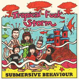 Tropical Fuck Storm - Submersive Behaviour - Clear/aqua Blue Smoke - VINYL LP