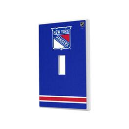 Keyscaper - New York Rangers Single Toggle Lightswitch Plate - Multicolor
