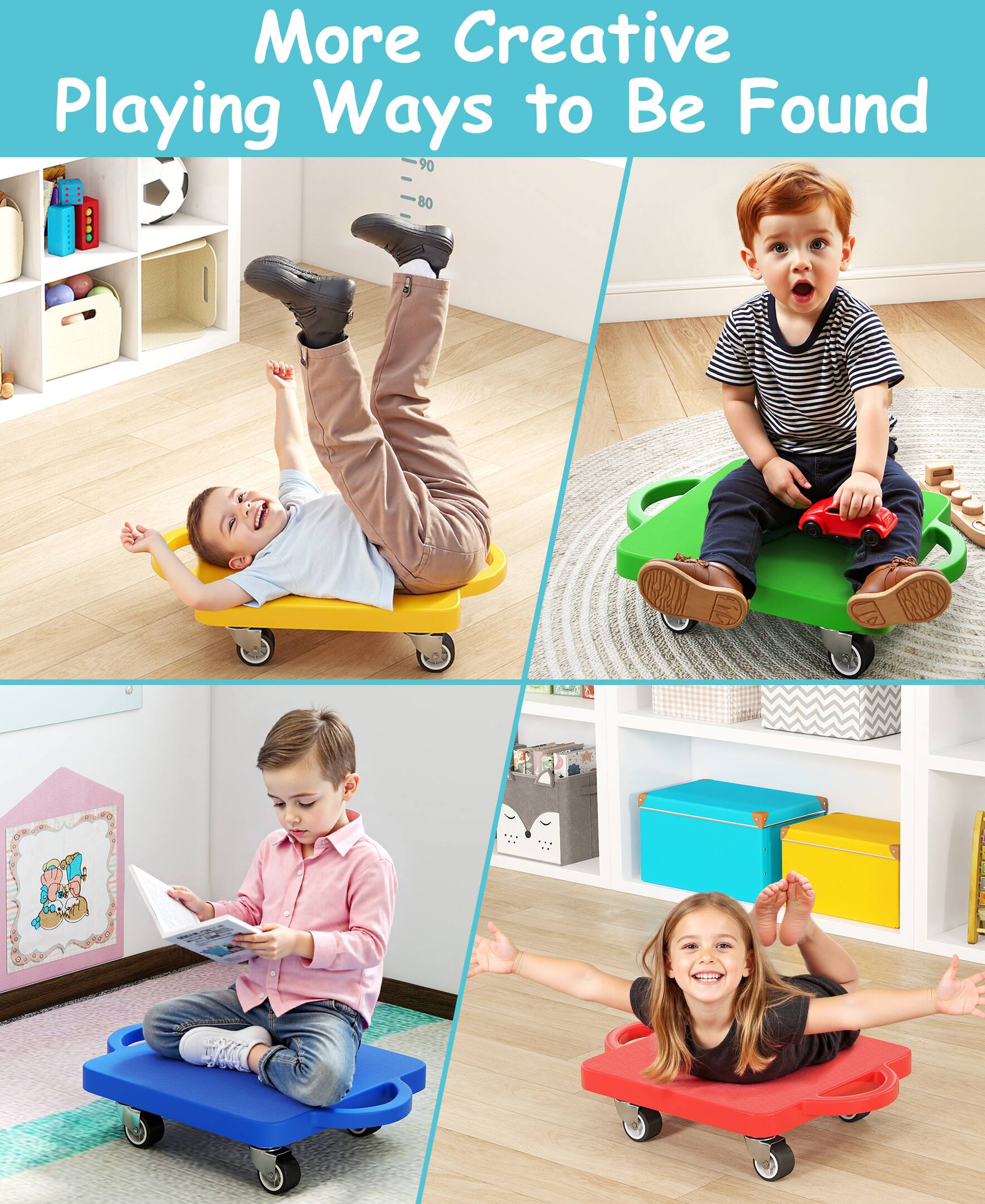 More Creative Playing Ways to Be Found

90 80