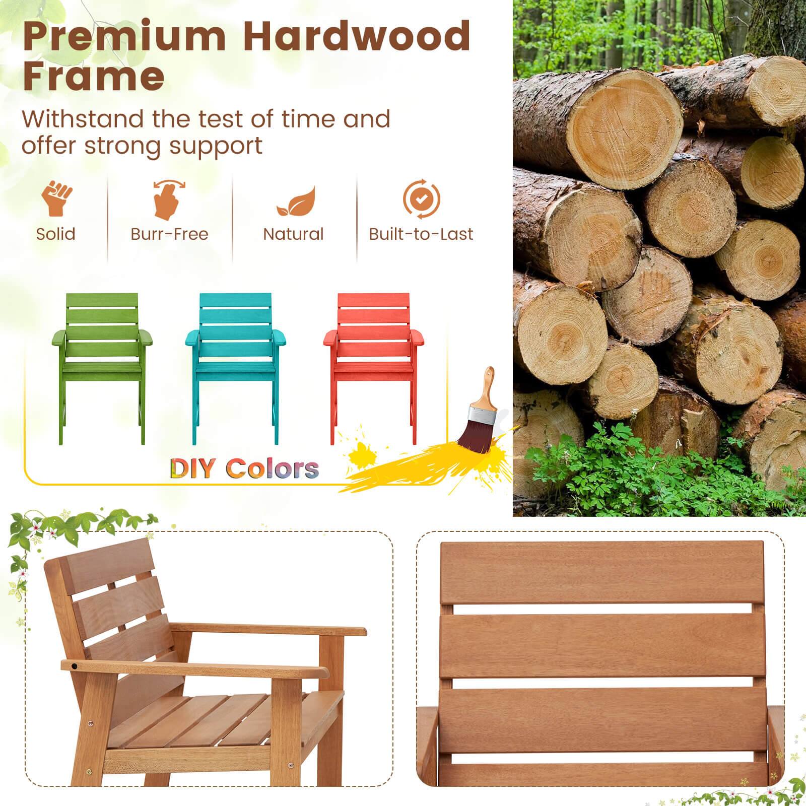 Premium Hardwood Frame

Withstand the test of time and offer strong support

- Solid
- Burr-Free
- Natural
- Built-to-Last

DIY Colors