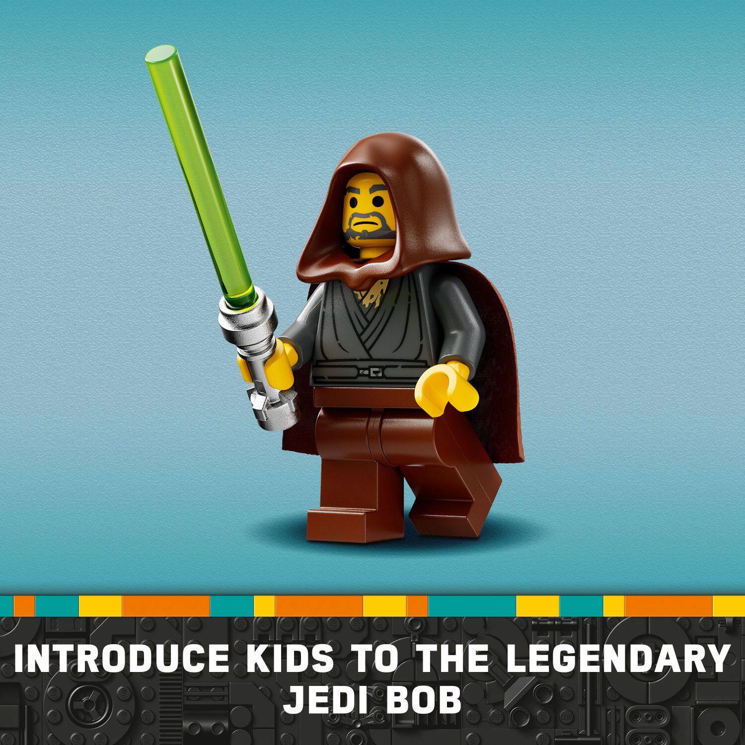 Introduce kids to the legendary Jedi Bob.