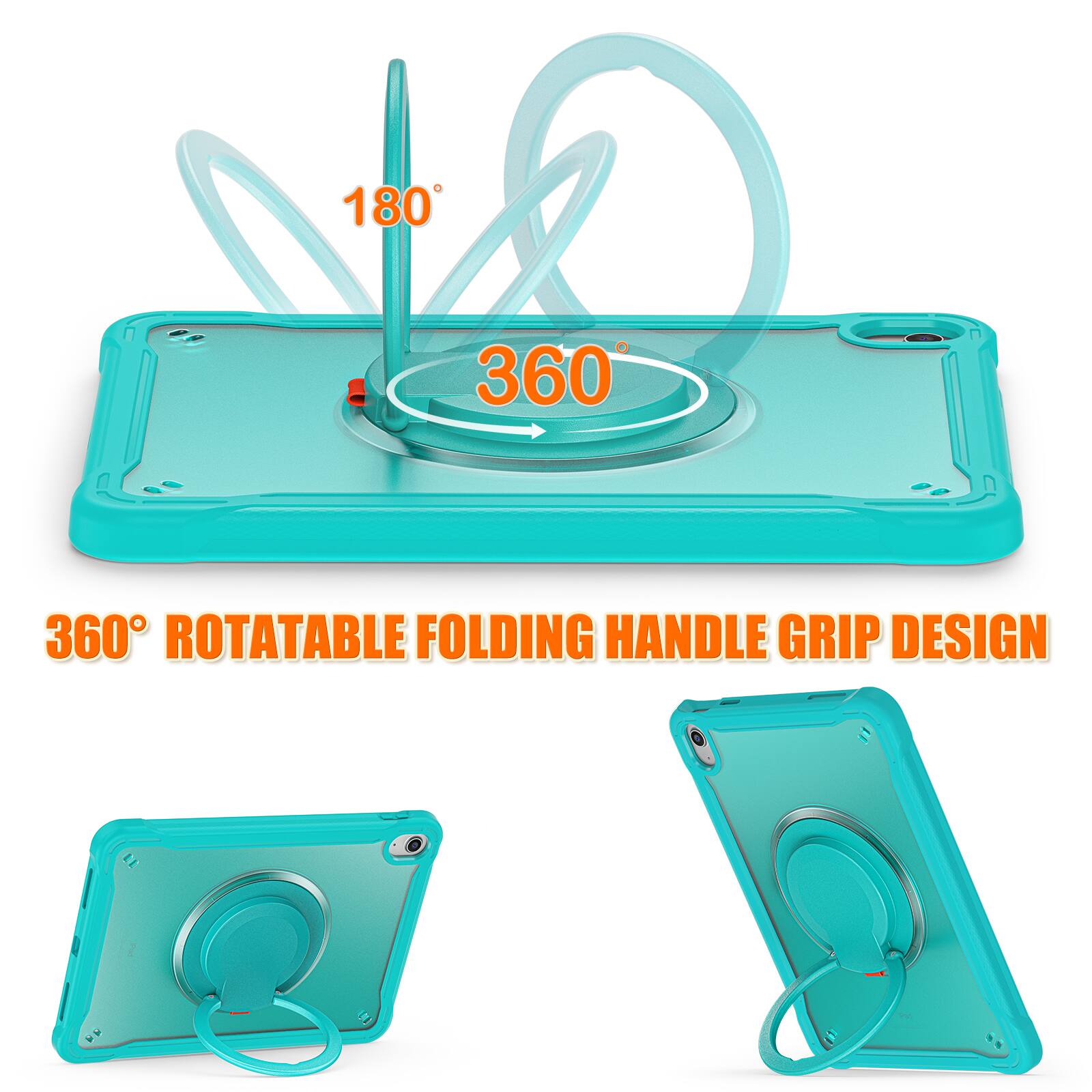 360° ROTATABLE FOLDING HANDLE GRIP DESIGN