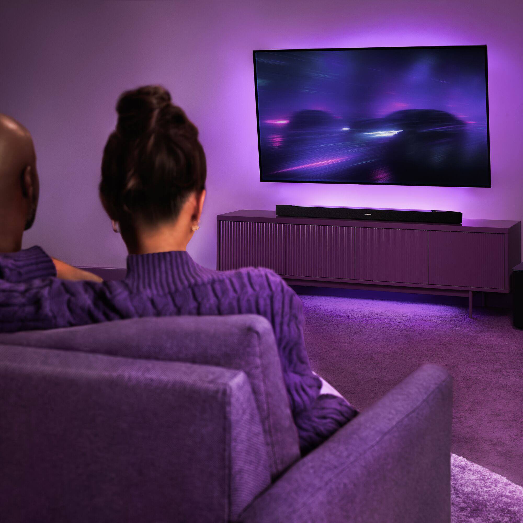 Alt View 18. Bose - Lifestyle Ultra 5.1 Channel Wireless Soundbar with Dolby Atmos - Black.