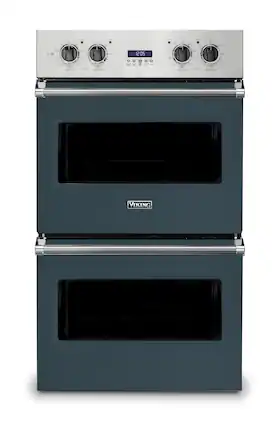 The text on the image reads:
"VIKING 12:05 G10"
This suggests that the oven is a Viking brand and the time displayed is 12:05.