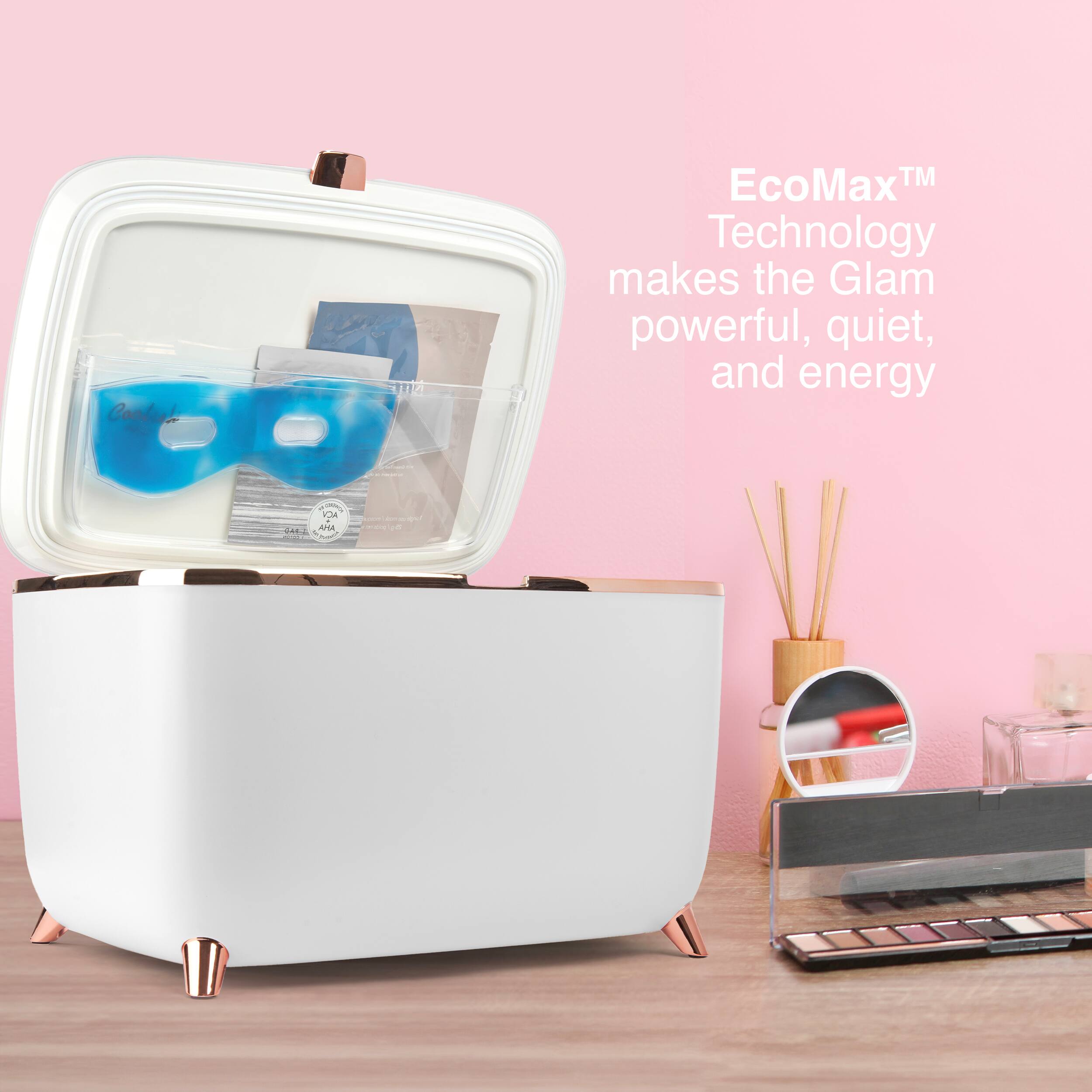 EcoMax TM Technology makes the Glam powerful, quiet, and energy efficient.