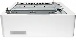 HP - LaserJet Paper Feeder Tray - White