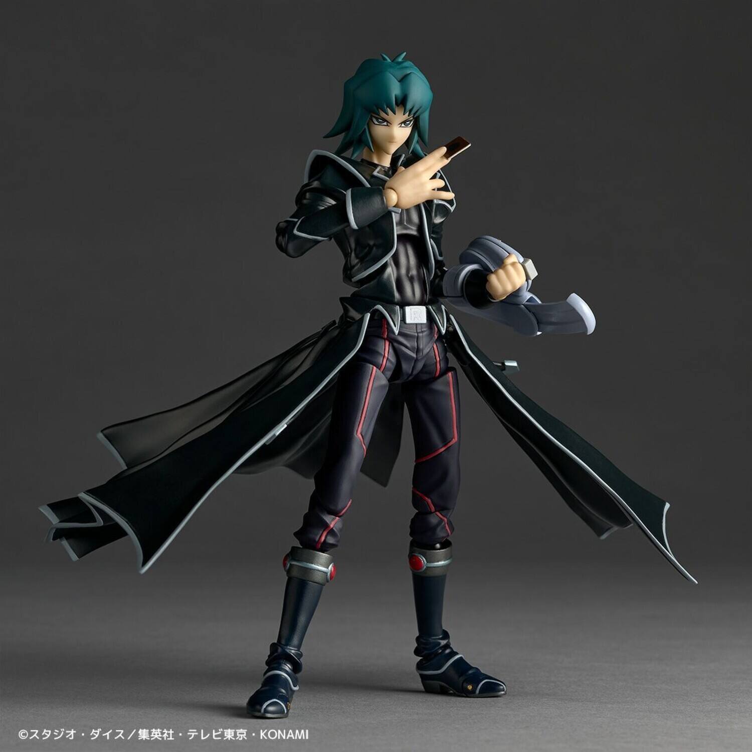 Alt View 1. PopMarket - Kaiyodo - Yu-Gi-Oh! - Revoltech - Zane Truesdale (Hellkaiser Ryo) Action Figure   - COLLECTIBLES - Multicolor.