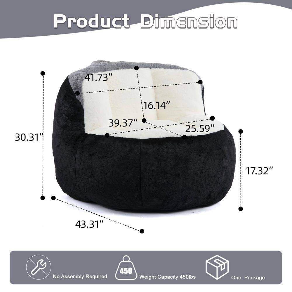 Product Dimension: 41.73" x 16.14" x 30.31" x 39.37" x 25.59" x 17.32" x 43.31"  
No Assembly Required  
Weight Capacity: 450lbs  
One Package