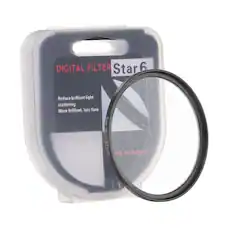 DIGITAL FILTER Star 6
Reduce brilliant light scattering
More brilliant, less flare
Star 67mm HS standard