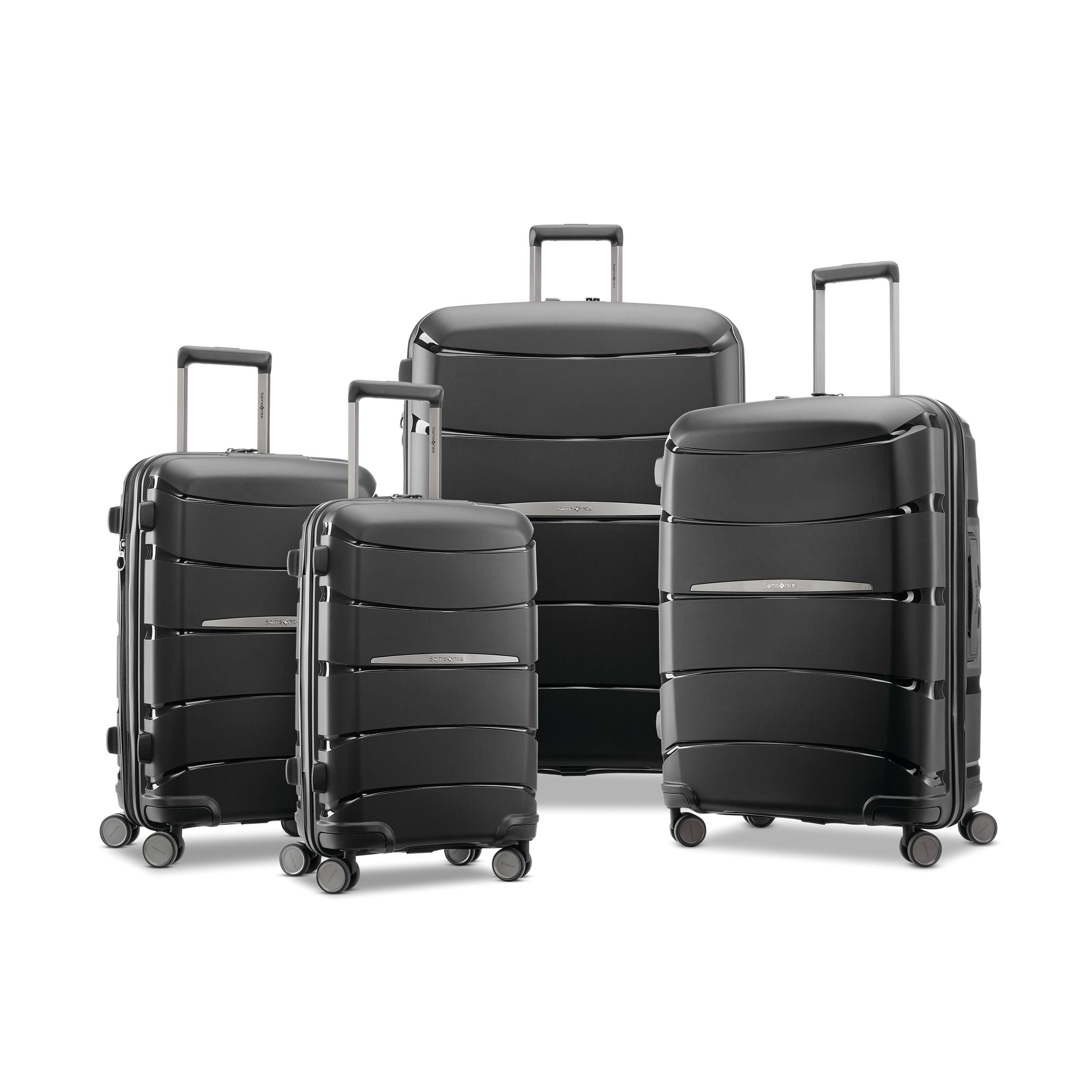 Alt View 6. Samsonite - Outline Pro 22x14x9 Spinner Carry On Suitcase - Midnight Black.