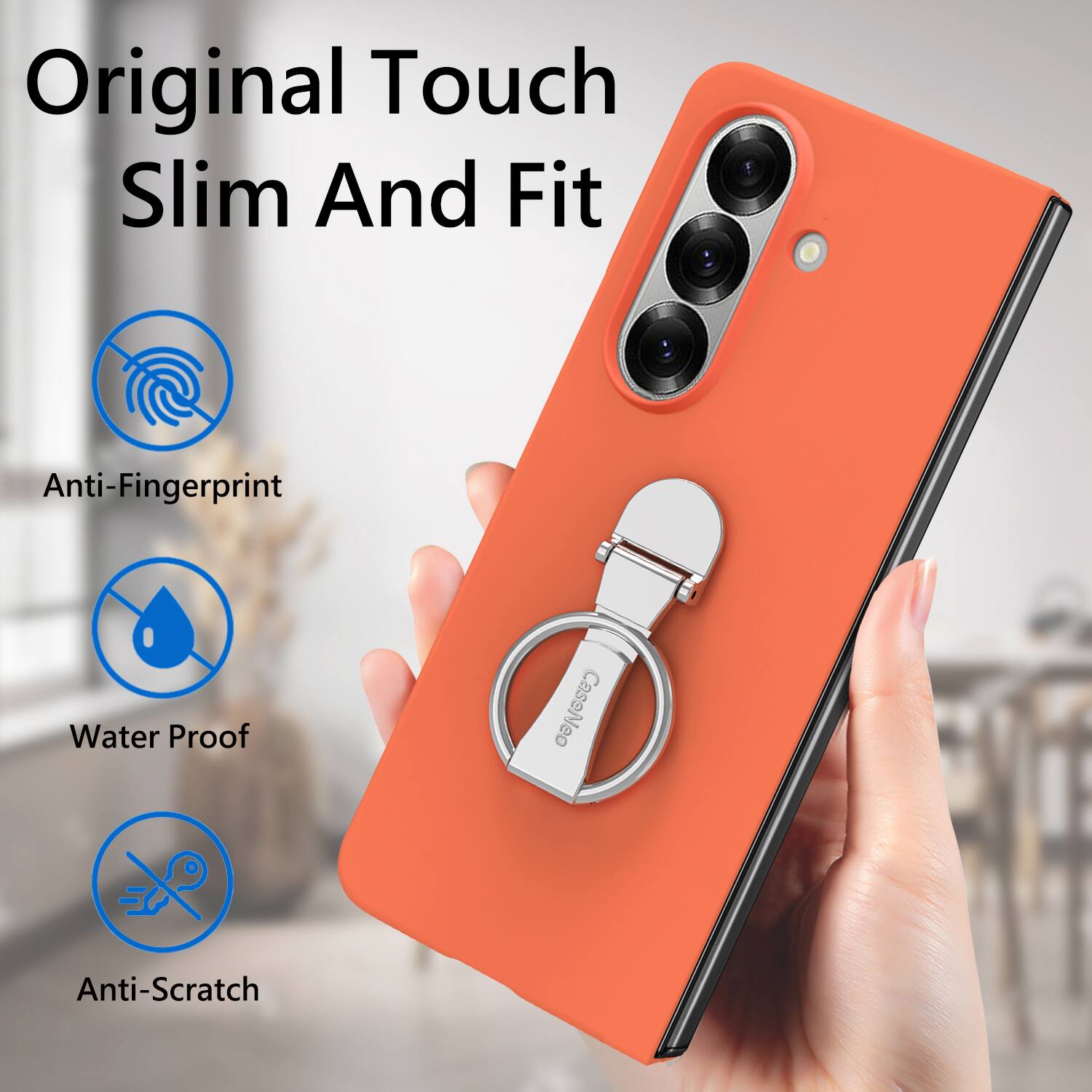 Original Touch Slim And Fit Anti-Fingerprint Water Proof Case Neo Anti-Scratch