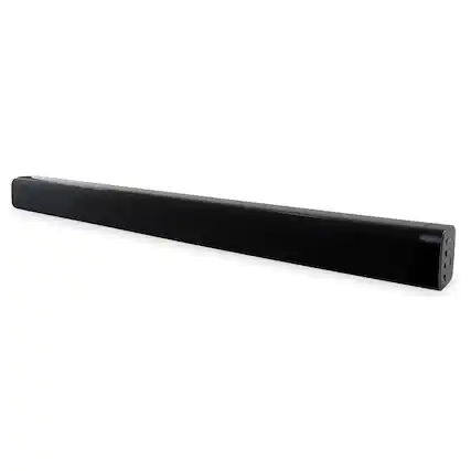 Front. iLive Electronics - 2.0-Channel 6-Watt 29" HD Sound Bar Bluetooth, Remote ITB037BO - Black.
