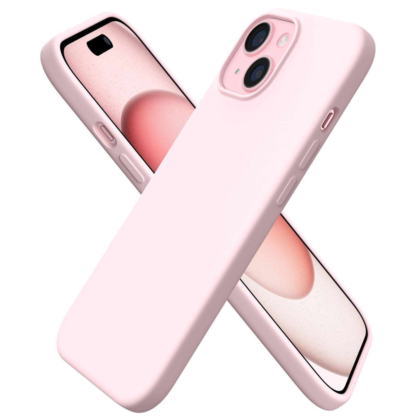 Alt View 1. Ornarto - ORNARTO Vortuxe for AirPods Pro 3 Case and Silicone for iPhone 15 Case in Chalk Pink - Chalk Pink.