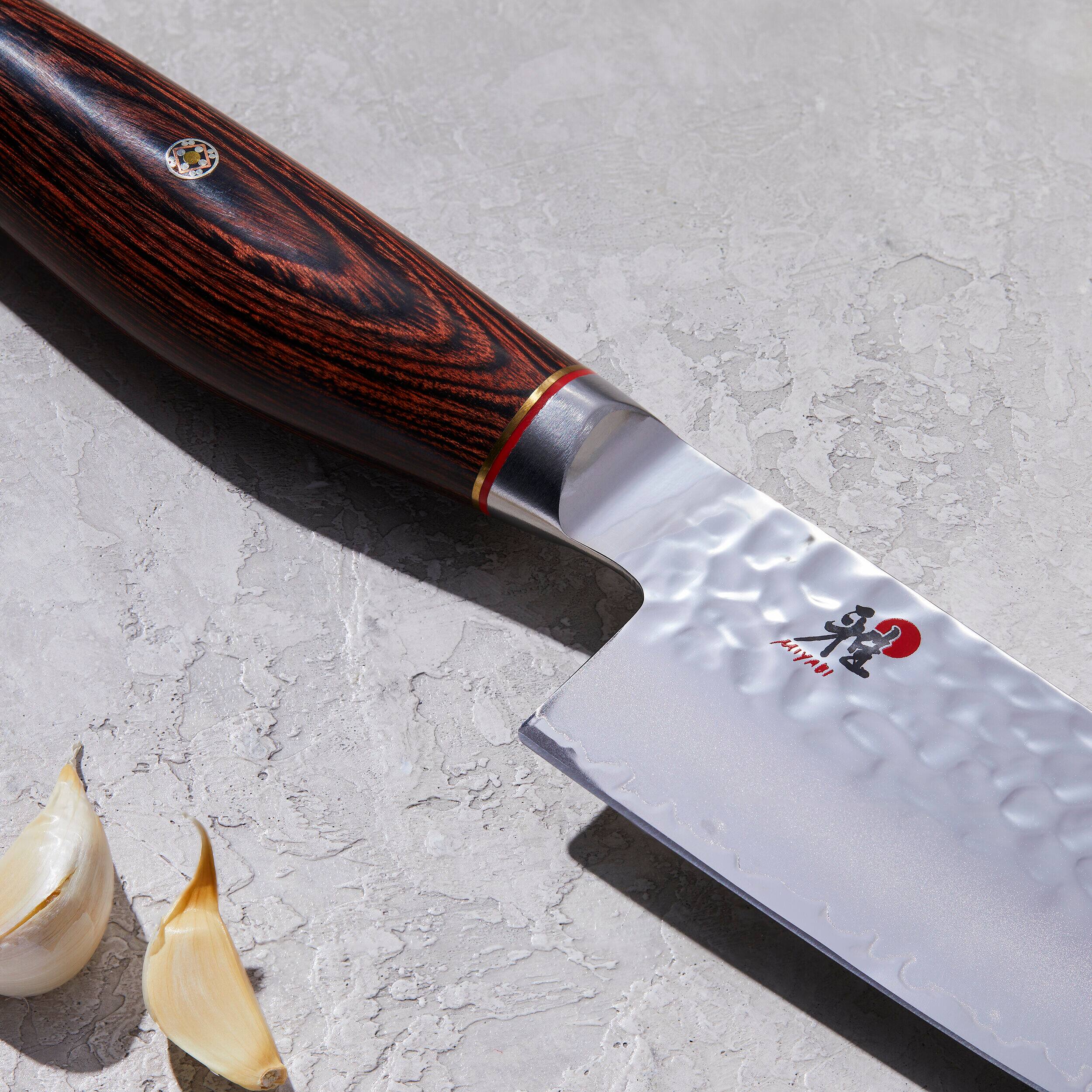 Alt View 4. Miyabi - Miyabi Artisan 5.5-inch Santoku Knife - Stainless Steel.