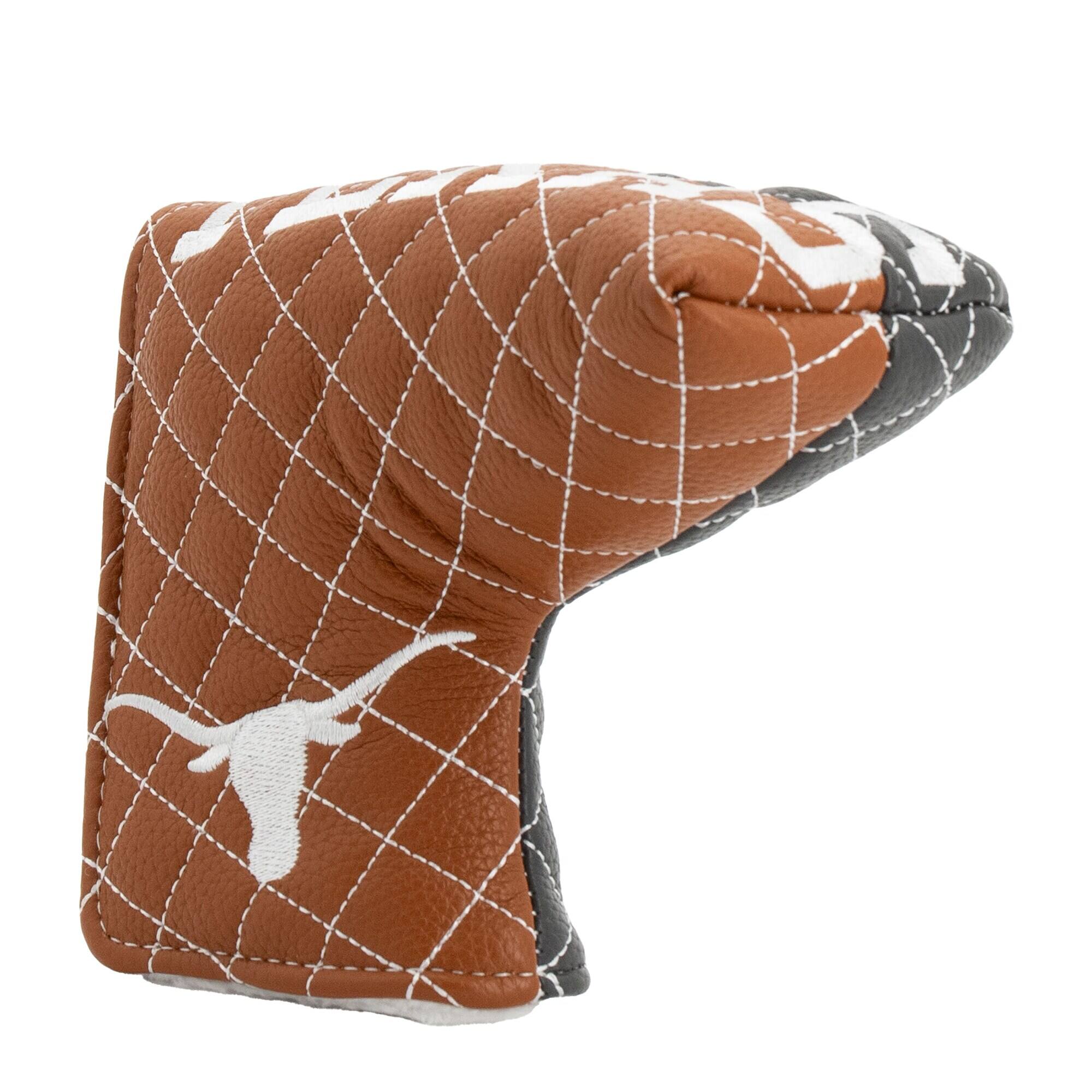 Alt View 2. Team Golf - Texas Longhorns Quilted Blade Putter Cover - Multicolor.