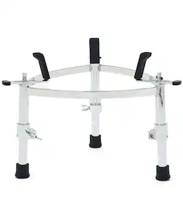 Gibraltar Hardware - Medium Conga Stand with Adjustable Height and Heavy-Duty Tripod Base, Fits 11 and 11.75 Inch Congas