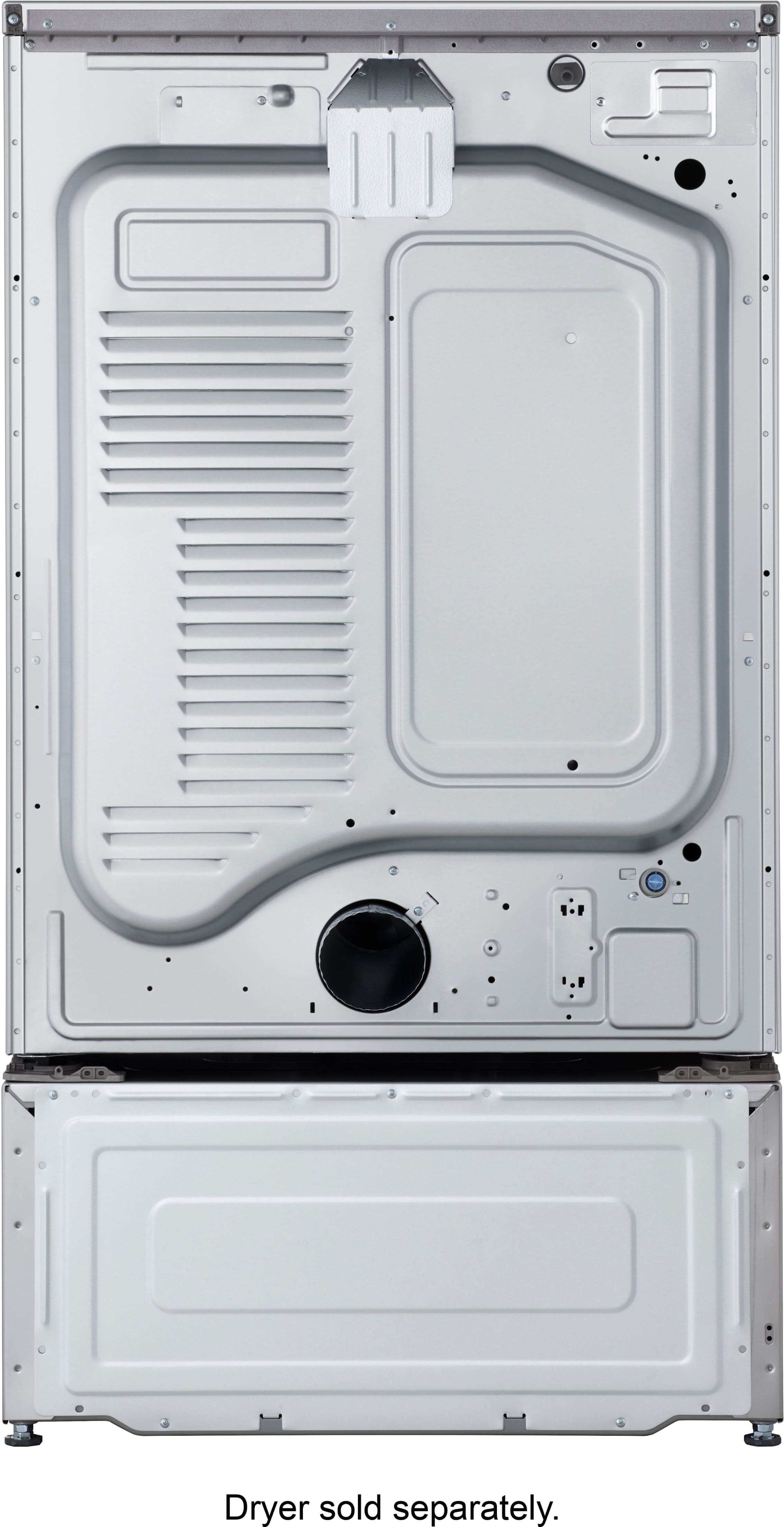 Dryer sold separately.