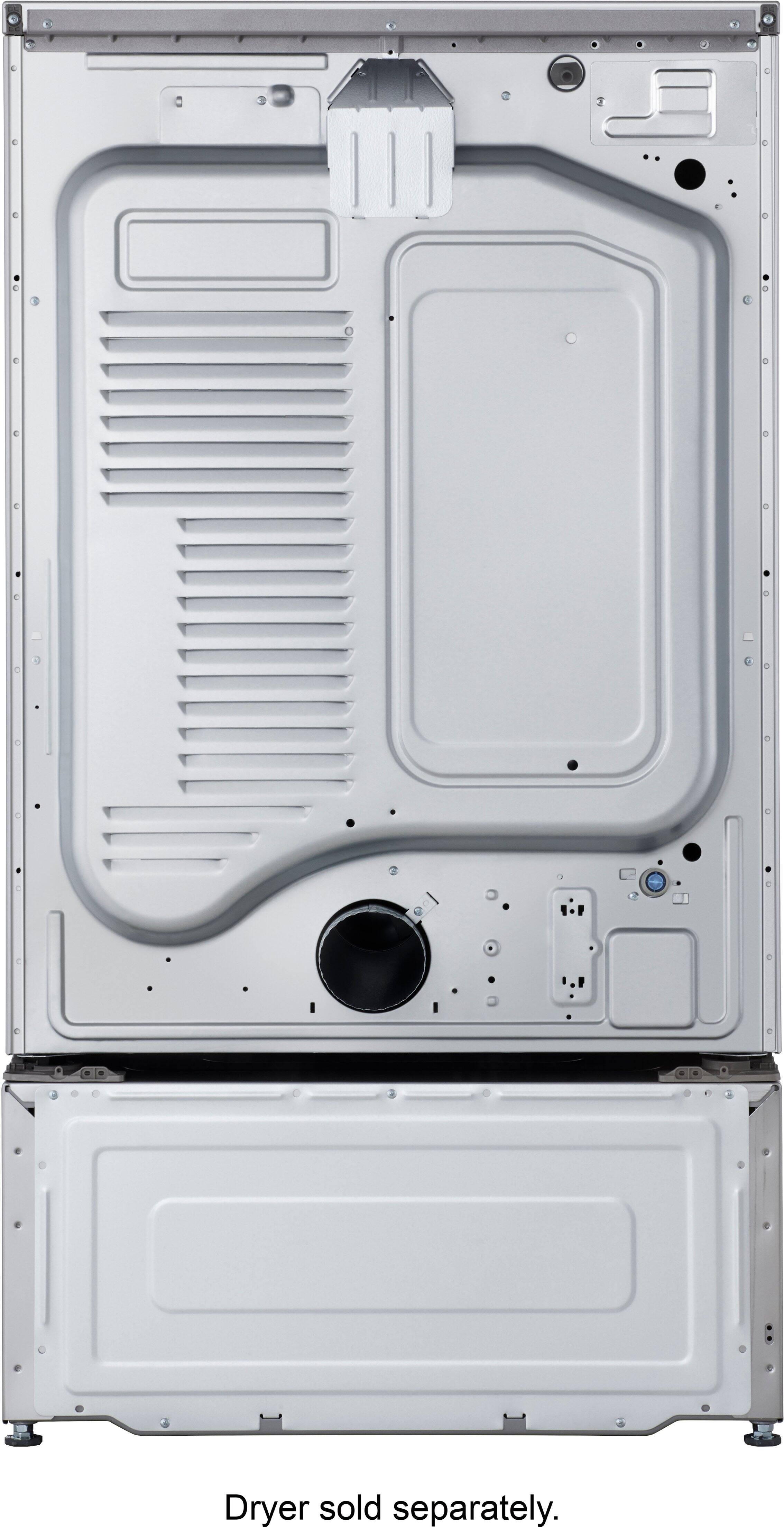 Dryer sold separately.