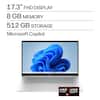 17.3" FHD DISPLAY
8 GB MEMORY
512 GB STORAGE
Microsoft Copilot
AMD RYZEN
AMD RADEON GRAPHICS 5