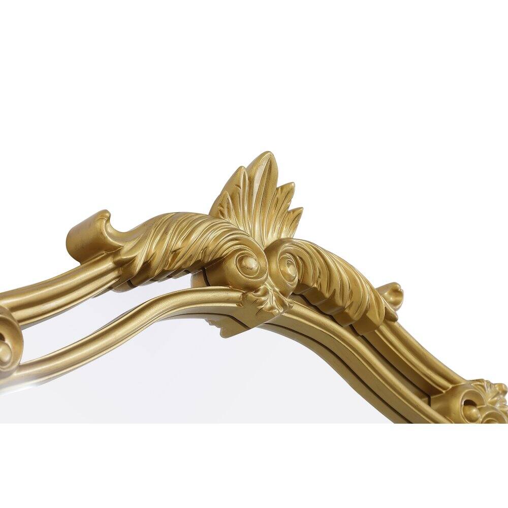 Alt View 2. Elegant Kitchen and Bath - Madeline 25.5X40 Traditional Mirror In Gold Leaf - Gold Leaf.