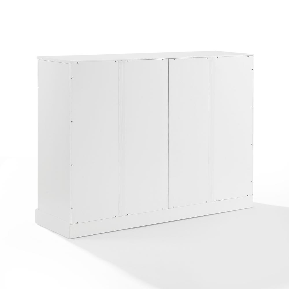 Alt View 2. Crosley Furniture - Stanton Sideboard - White.