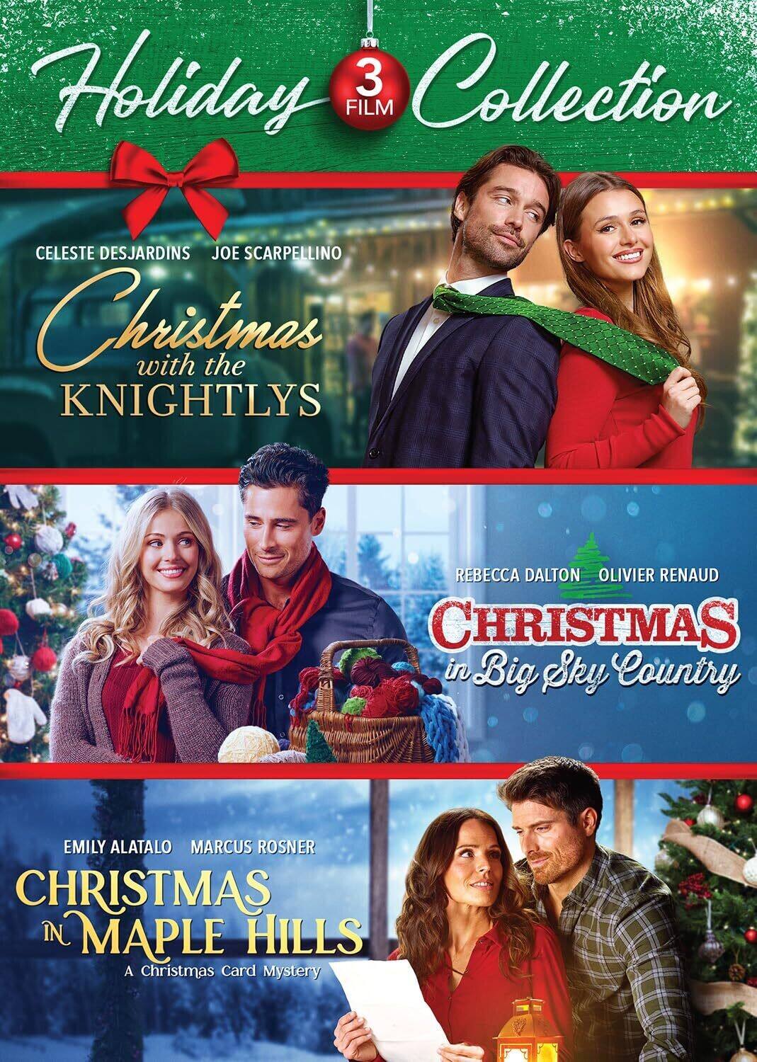 Alt View 1. Holiday 3-Film Collection: Christmas In Maple Hills/Christmas In Big Sky Country/Christmas With The - DVD.