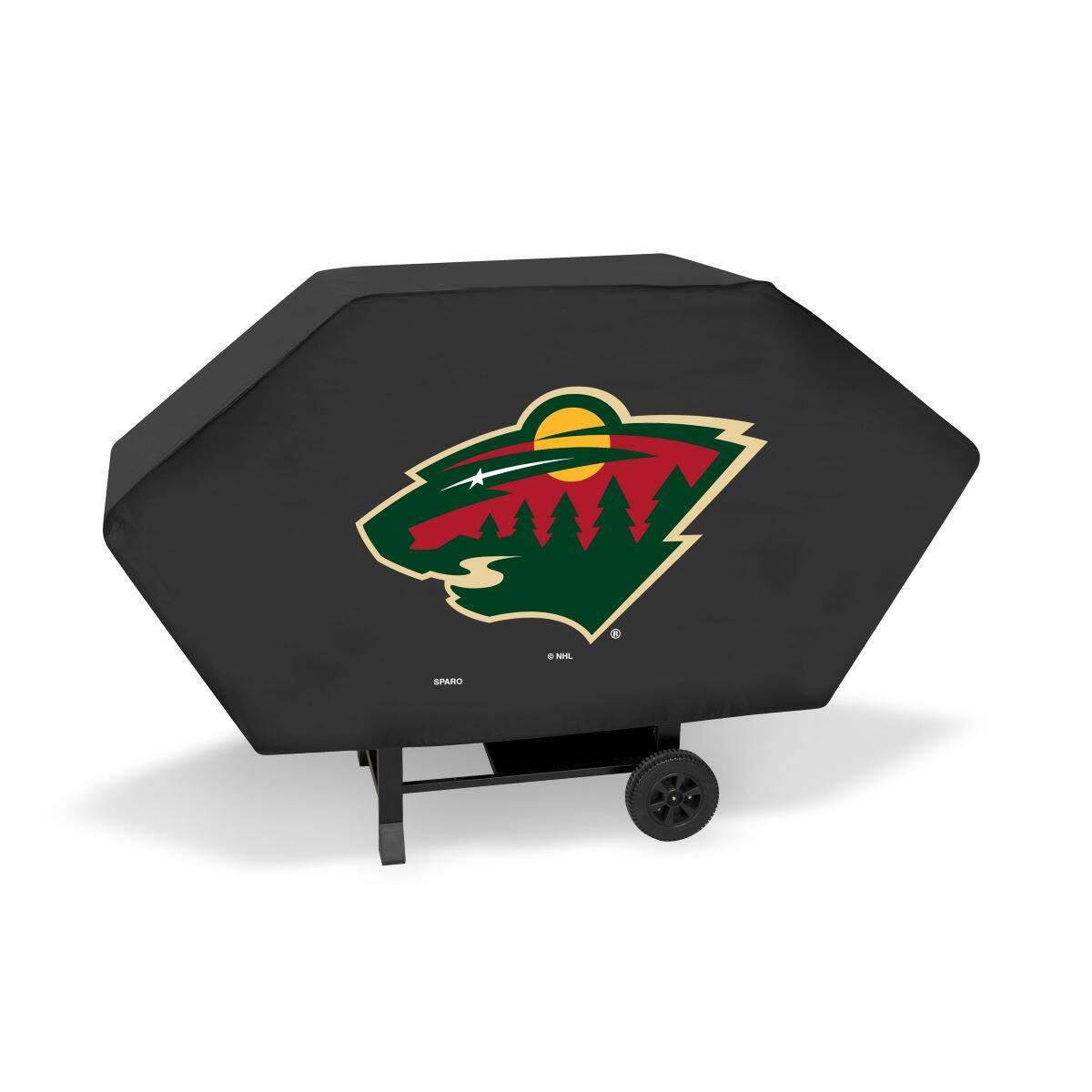 Rico Industries - Minnesota Wild NHL Executive Heavy Duty BBQ Barbeque Grill Cover - Multi
