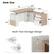 Desk Size
63" x 23.6" x 60.2" x 19.7" x 26.4" x 11.8"
Multi-Size Storage Design
14.4" x 13.8" x 14.4" x 13.8" x 12.2" x 5"
Letter/A4 Size