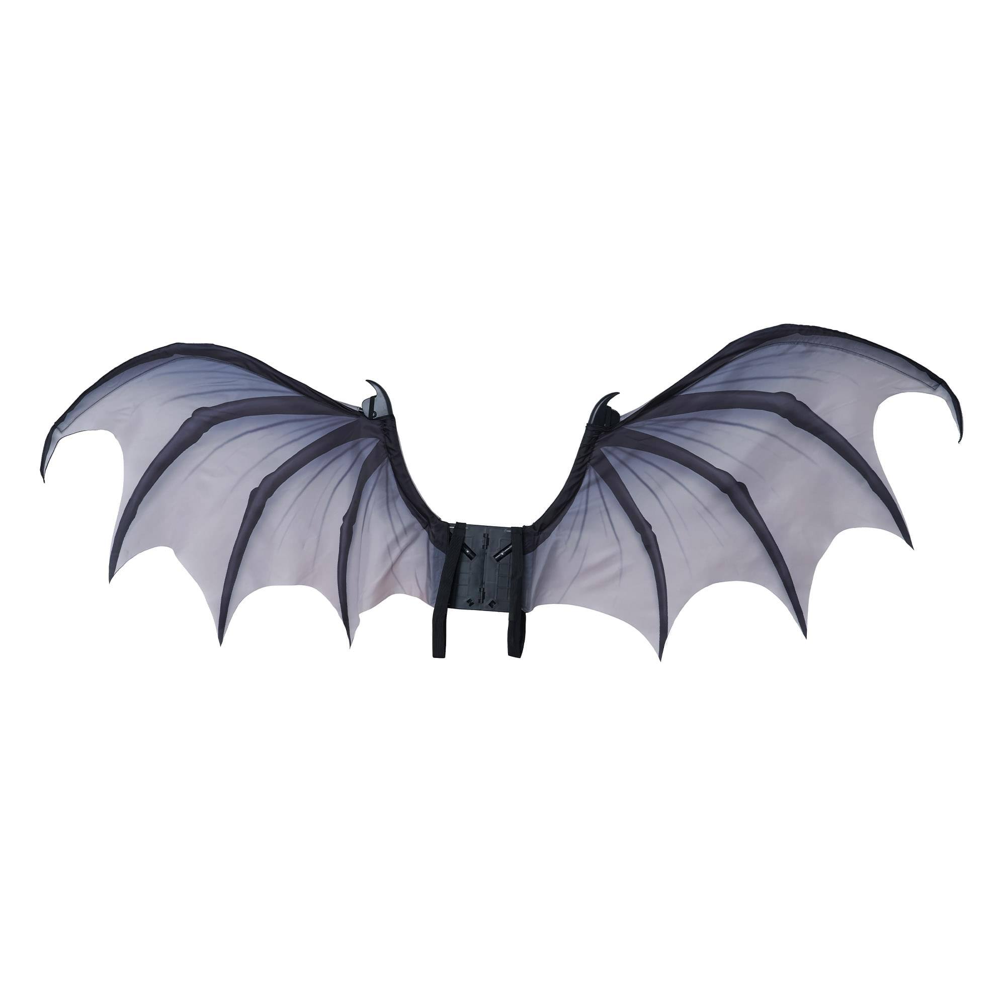 Alt View 1. California Costumes - Vampire Monster Costume Wings | One Size Fits Most - Black.