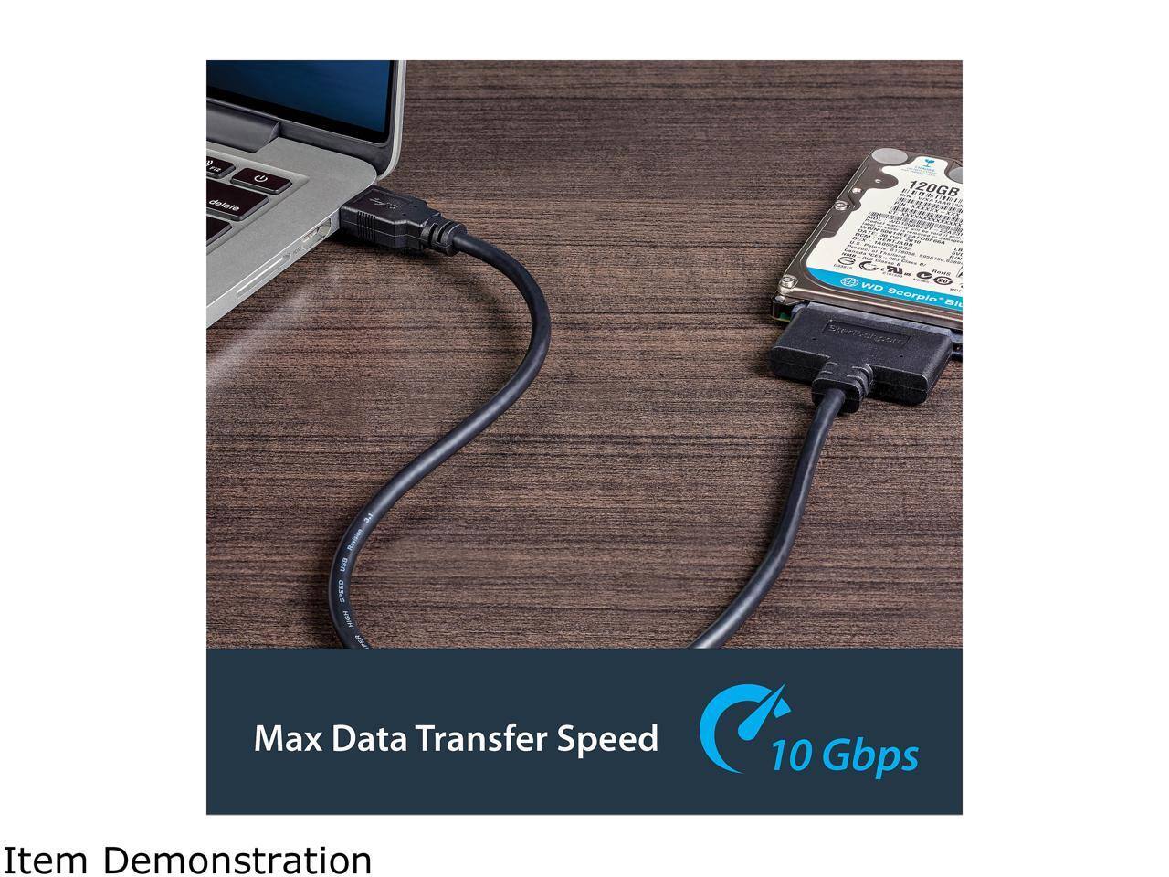 deinte 2. 120GB CRAD 20.06 WD Scorpio'Bi BI Sterstaaar use 0 I Max Data Transfer Speed 10 Gbps Item Demonstration