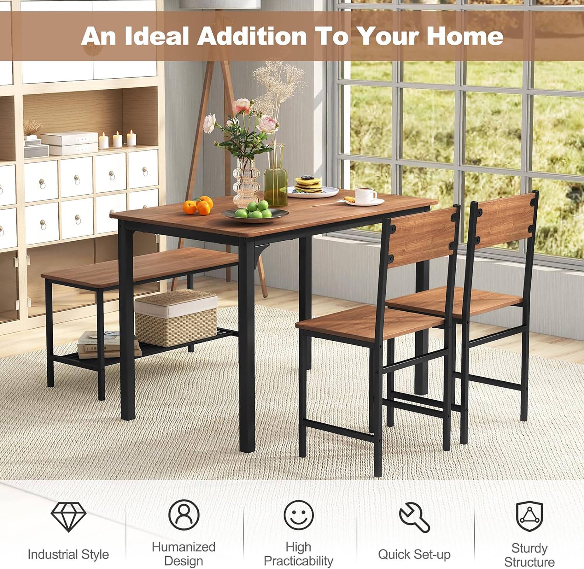 An Ideal Addition To Your Home

- Industrial Style
- Humanized Design
- High Practicability
- Quick Set-up
- Sturdy Structure