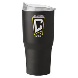 Logo Brands - Columbus Crew 30oz. Powder Coat Tumbler - Black