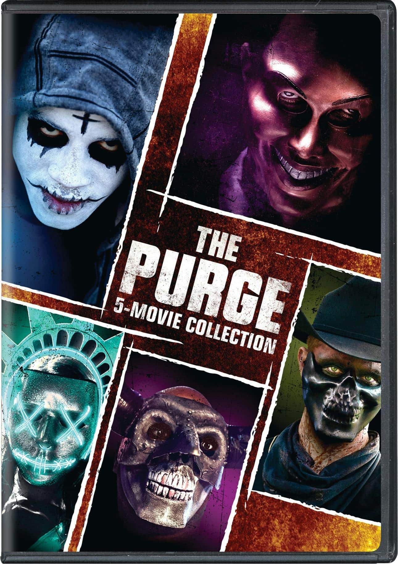 Front. The Purge: 5-movie Collection (Box Set) [DVD].