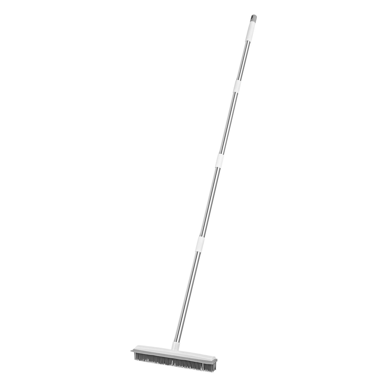 Alt View 5. VEVOR - Pet Hair Removal Broom, 58.46 in Adjustable Long Handle, Rubber Broom with Built in Squeegee Reusable.