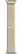 Front. Apple - Apple Watch Band - Trail Loop (49mm) - Yellow/Beige with Rugged Titanium Finish - S/M - Yellow.