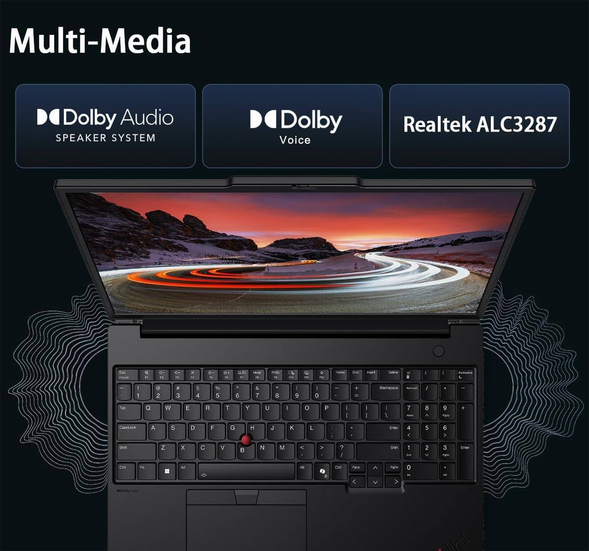 Multi-Media  
Dolby Audio SPEAKER SYSTEM  
Dolby Voice  
Realtek ALC3287