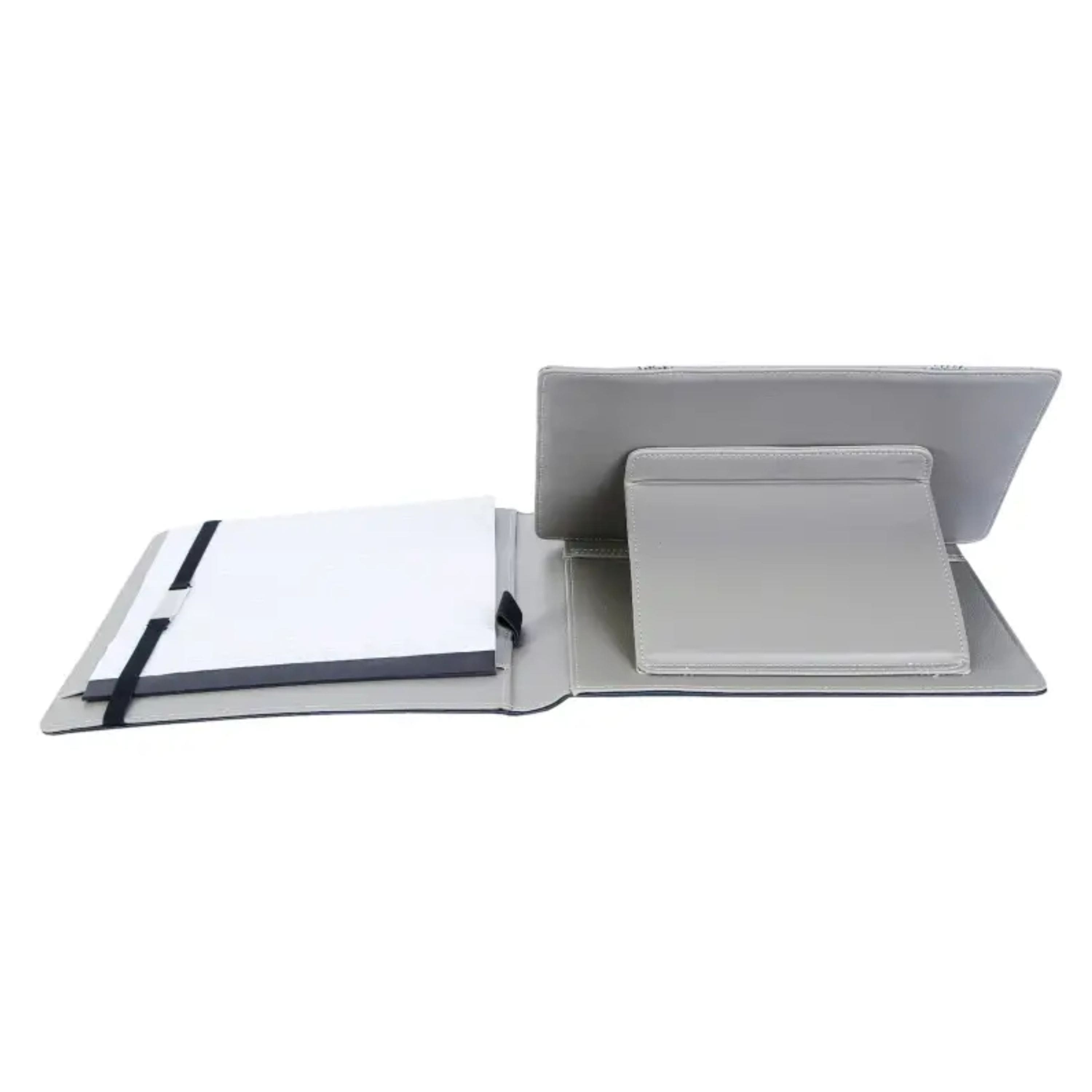 Kitcheniva - Portable Organizer Case For 9.7 Inch Tablet And Accessories - Gray