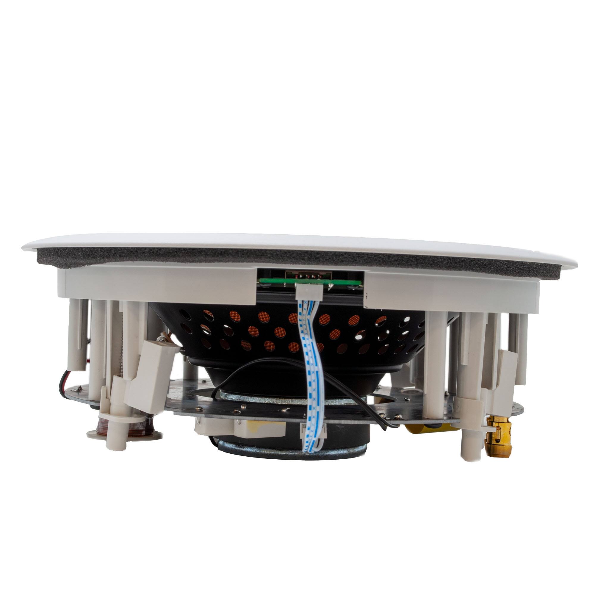 Alt View 1. Legrand - Legrand HT7800 7000 Series 8" In-Ceiling Speaker (Sold Individually) - Black/Gray.