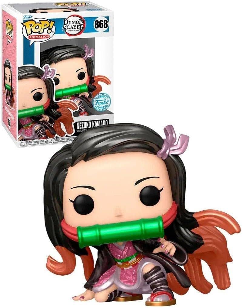 Photos - Action Figures / Transformers Funko Pop Demon Slayer Nezuko Kamado Metallic Special