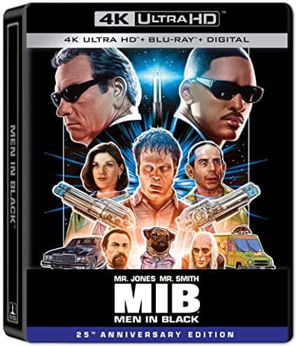 Front. Steelbook Men In Black: 25th Anniversary (4K / Blu-ray + Digital).