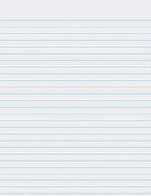 Front. Pacon - Wide Ruled Filler Paper, 8.5" x 11", 500 Sheets/Pack - White.