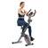 Angle. Sunny Health & Fitness - Foldable Magnetic Exercise X-Bike - Black.